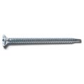 Midwest Fastener Self-Drilling Screw, #12 x 3 in, Zinc Plated Steel Flat Head Phillips Drive, 100 PK 50908